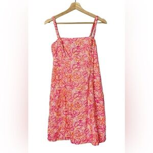 Vintage Lilly Pulitzer Bicycle Print Dress